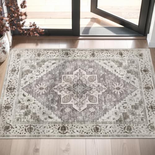 SERISSA 2x3 Washable Non Slip Boho Small Area Rug by SERISSAHomeDecorCollection