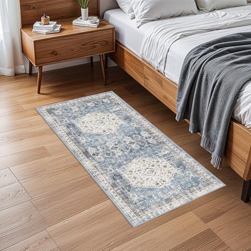 Kitchen Runner Rug 2x4 Washable : Indoor Vintage Non Slip Rugs - Image 2