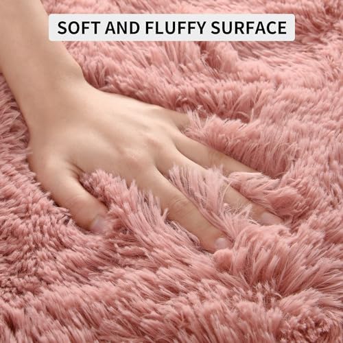 Tepook 5x8 Blush Pink Area Rugs - Image 6