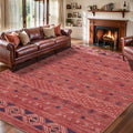 SERISSA 6x9 Washable Non-Slip Boho Area Rug by SERISSAHomeDecorCollection