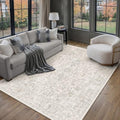 PureCozy Grey 5x7 Washable Area Rug by PureCozy