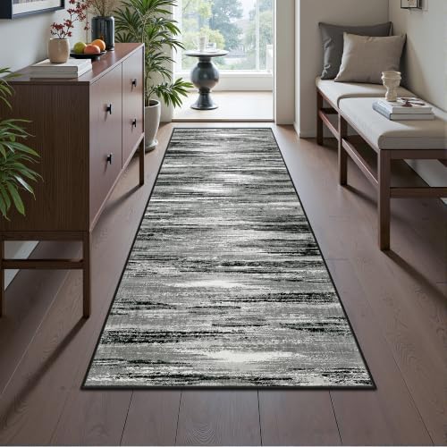 2x6 Runner Rug Non Slip, Washable Hallway Runner Rug by Restydon