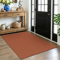EARTHALL Woven Area Rug 4x5 Ft Washable Rugs by EARTHALL