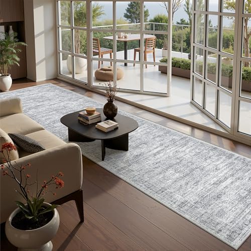 2x12 Runner Rug Non Slip, Washable Hallway Runner Rug - Image 5