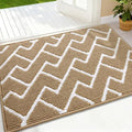 OLANLY Front Door Mat 32x20, Low-Profile Easy Clean Doormat by OLANLY