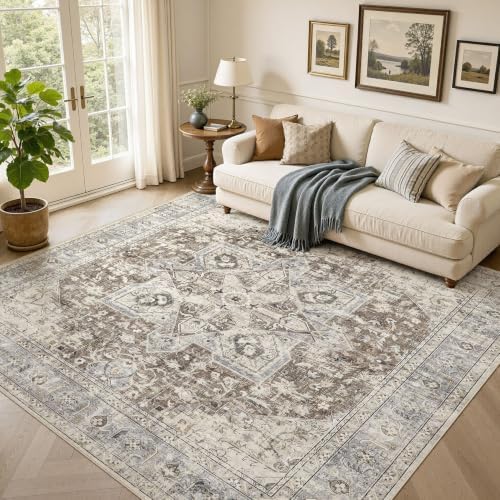 Tortania 8' Square Area Rug Living Room Rugs by Tortania