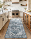 Amada 2'6"x10' Washable Runner Rug by AMADAHOMEFURNISHING