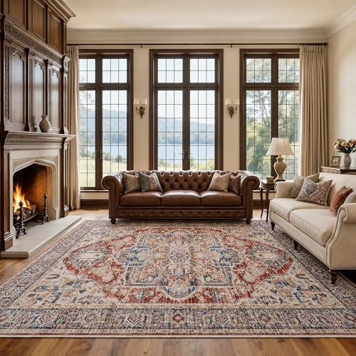 Amada Large 8x10 Washable Area Rug - Image 3
