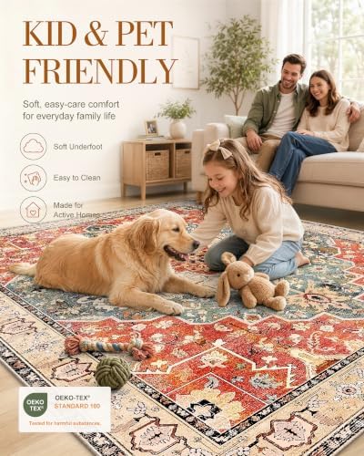 OLANLY 2x8 Washable Runner Rug, Soft Non Slip Carpet - Image 5