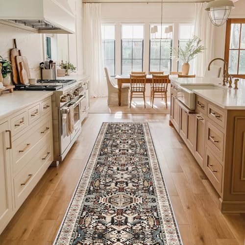 Washable Hallway Runner Rug 2x10: Non-Slip Kitchen Entryway Rugs Indoor Soft by RUUGME