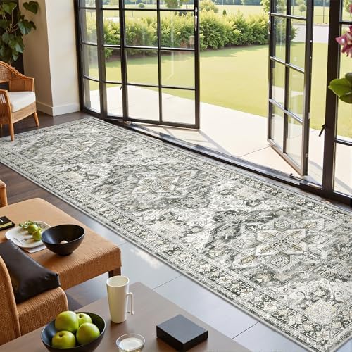 Kitchen Runner Rug Non Slip Washable Rugs 2.5x10 by Restydon