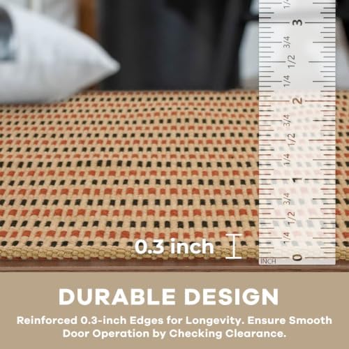 KOZYFLY 2x8 Washable Non Slip Kitchen Runner Rug - Image 4