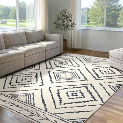 BESTSWEETIE 6'x9' Washable Area Rug by BESTSWEETIE