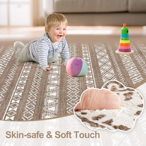 kakania Washable 10x14 Area Rug - Image 5