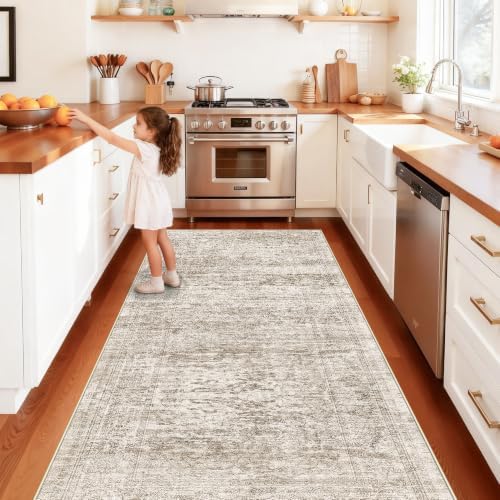 4x10 Wide Hallway Runner Rug: Washable 10ft Runners by TOPRUUG