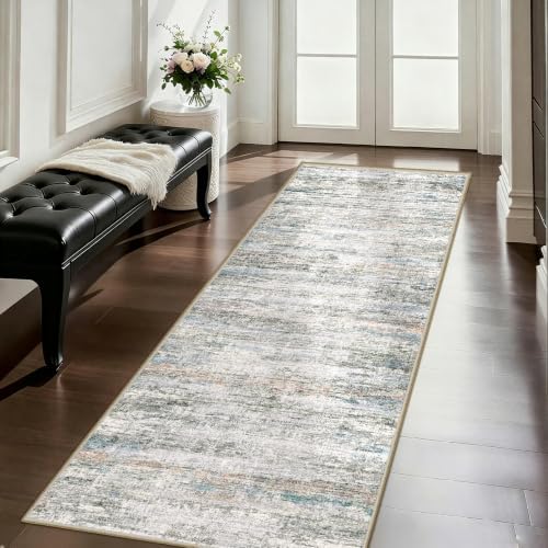 2x5 Washable Runner Rugs，Modern Abstract Rug Runner, Ultra-Thin Kitchen Runner by Unknown
