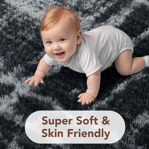 9x12 Non-Slip Fluffy Area Rugs For Living Room - Image 3
