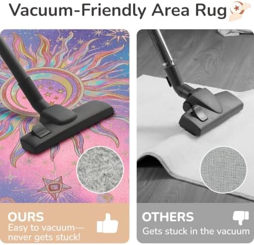 Vacuum-Friendly, 9x12 Washable Area Rug - Image 2