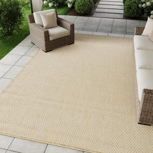 Nourison Home Home Courtyard 8' x 10' Natural Area Rug by NourisonHome