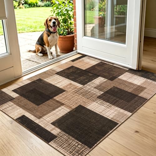 Washable 3x5 Entryway Rug, Throw Rugs - Image 4