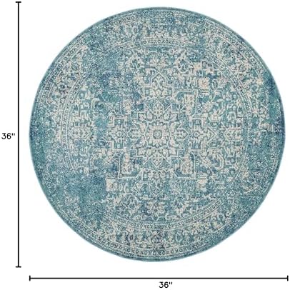 SAFAVIEH Evoke Round Rug 3' - Image 2