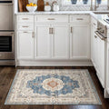 2x3 Area Rug Washable Vintage: Non Slip Door Mat by Ksrau