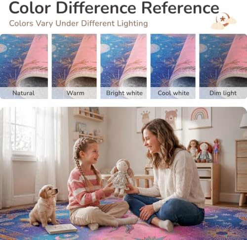 Vacuum-Friendly, 9x12 Washable Area Rug - Image 5