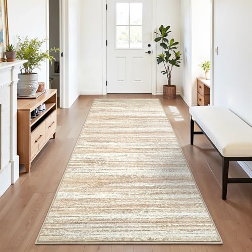 Chicrug 2x6 Beige Washable Runner Rug - Image 4