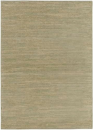 Nourison Home Nourison Essentials Green Gold 5' x 7' Area Rug - Image 5