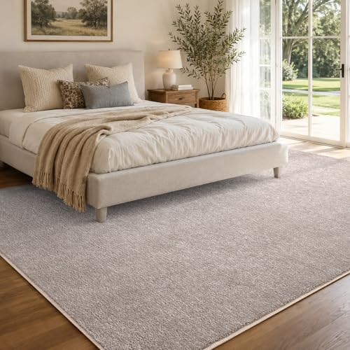 5x7 Oatmeal/White Area Rug Non-Slip Washable Soft - Image 2
