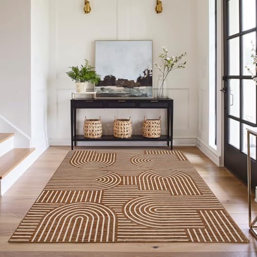 ROYHOME Modern Washable Rug 5x7 Area Rugs - Image 2