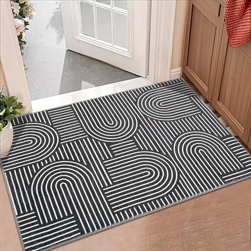 ROYHOME Modern 2x3 Washable Rugs by ROYHOME
