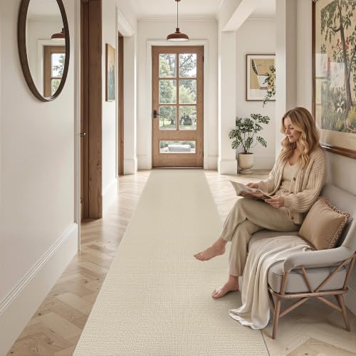 2x10 Runner Rug Non Slip, High-Low Pile Runners - Image 3