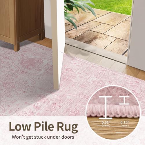 Rugxara 2x3 Entryway Rug Door Mat, Washable Samll Rug, Non Slip - Image 7