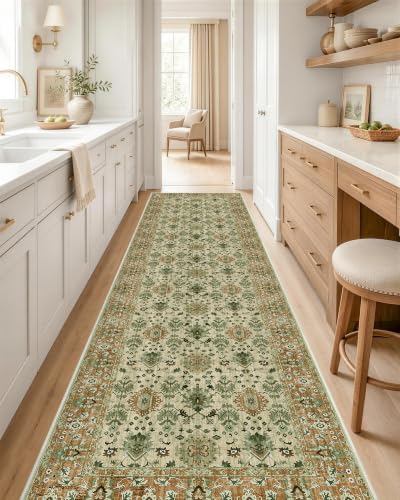 OLANLY 2x8 Washable Runner Rug, Soft Non Slip Carpet by OLANLY