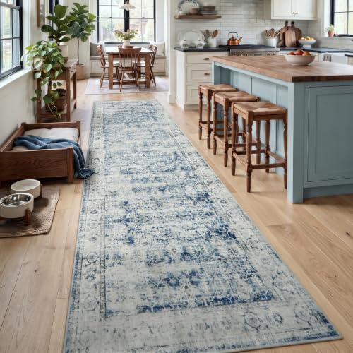 Morebes Extra Long Hallway Runner Rug 12ft, Vintage Carpet Runner - Image 3