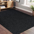 Beverly Rug Easy Jute Rug 4x6 Solid Washable Durable Outdoor Indoor Area Rugs by BeverlyRug