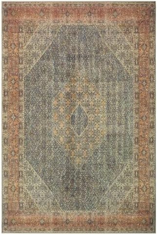 Keen Home Design Vintage Washable Area Rug, Non-Slip Low Pile - Image 3