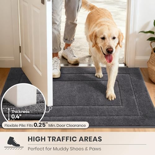 PURRUGS Dirt Trapping Door Mat Indoor Entrance - Image 6