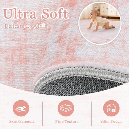 Tosuoka 6x9 Area Rugs Washable Rug - Image 4