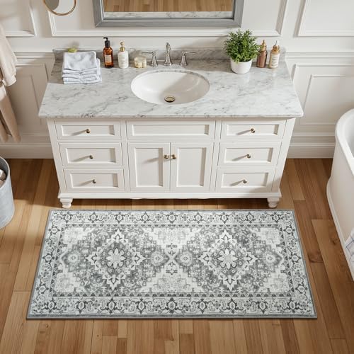 Lessymo 2 x 4 Entryway Rug Machine Washable Boho Area Rug - Image 2