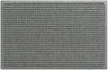 WaterHog Squares Heavy Duty Front Door Mat, Medium Grey by WaterHog