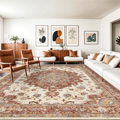 Washable 10x14 Area Rug: Soft Rugs by TOPRUUG
