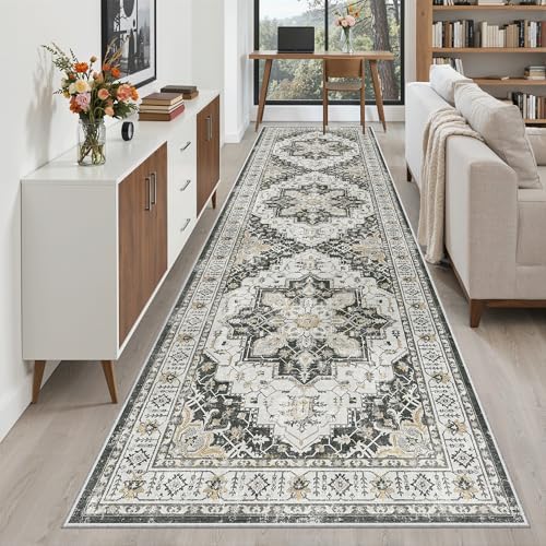 Madane Hallway Runner Rug 3x12 Washable Kitchen Runners 12ft by Madane
