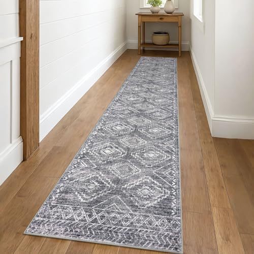 KILOCOCO Hallway Runner 2x10 ft Washable Runner Rug Non Slip - Image 4