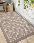 DEXI Front Door Mat Indoor Entryway 36x60 Inside Entrance Doormat Beige by DEXI