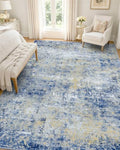 OLANLY 5x7 Washable Area Rug, Soft Non Slip Carpet by OLANLY
