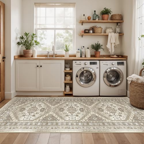 3x10 Runner Rug Non Slip Washable Hallway Runner - Image 4