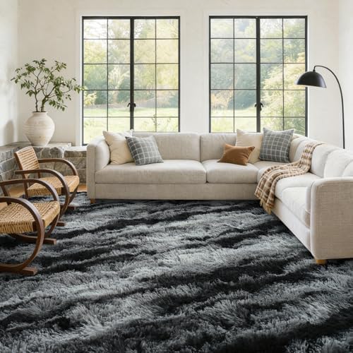 6x9 Large Fluffy Shaggy Area Rugs Non-Slip - Image 4