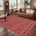 SERISSA 4x6 Washable Non-Slip Boho Area Rugs by SERISSAHomeDecorCollection